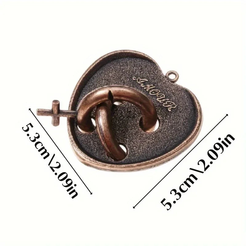 Intellectual Metal Puzzle – Mind Training Gift for All Occasions