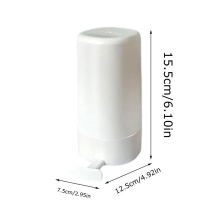 Wall-Mounted Soap Grinder Dispenser with Lid
