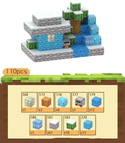 Magnetic Building Blocks Set for Kids Learning