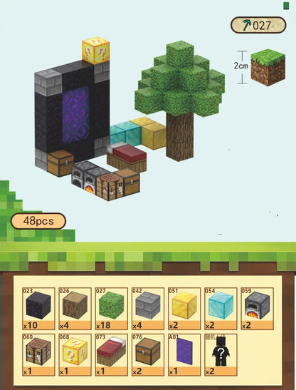 Magnetic Building Blocks Set for Kids Learning