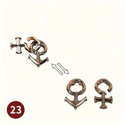 Intellectual Metal Puzzle – Mind Training Gift for All Occasions