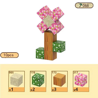 Magnetic Building Blocks Set for Kids Learning