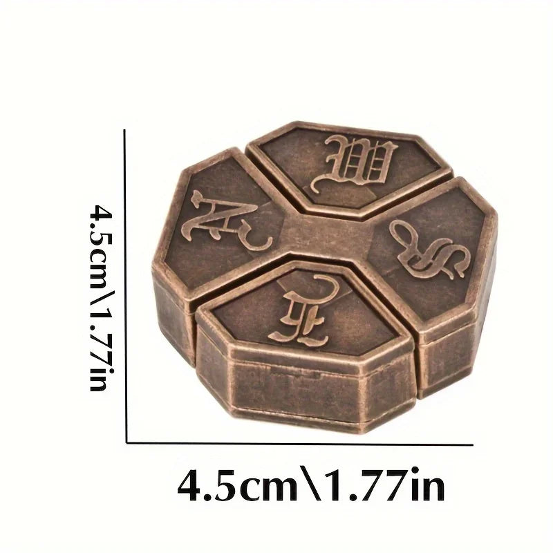 Intellectual Metal Puzzle – Mind Training Gift for All Occasions