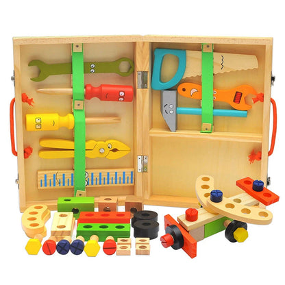Montessori Kids Toolbox Pretend Play Tool Set