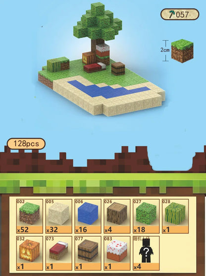 Magnetic Building Blocks Set for Kids Learning