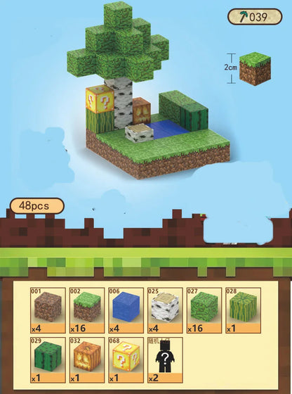 Magnetic Building Blocks Set for Kids Learning