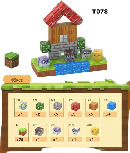 Magnetic Building Blocks Set for Kids Learning