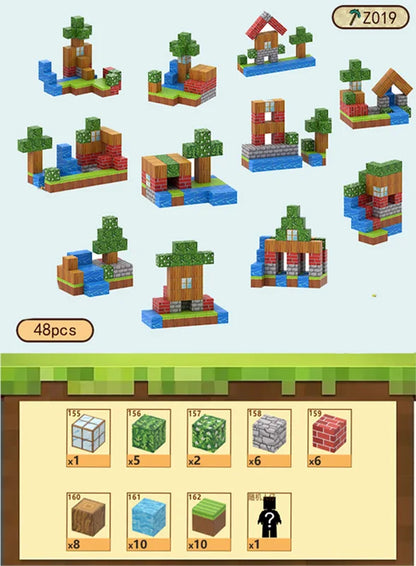Magnetic Building Blocks Set for Kids Learning