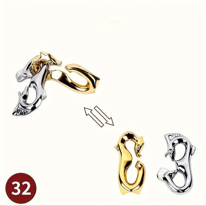 Intellectual Metal Puzzle – Mind Training Gift for All Occasions