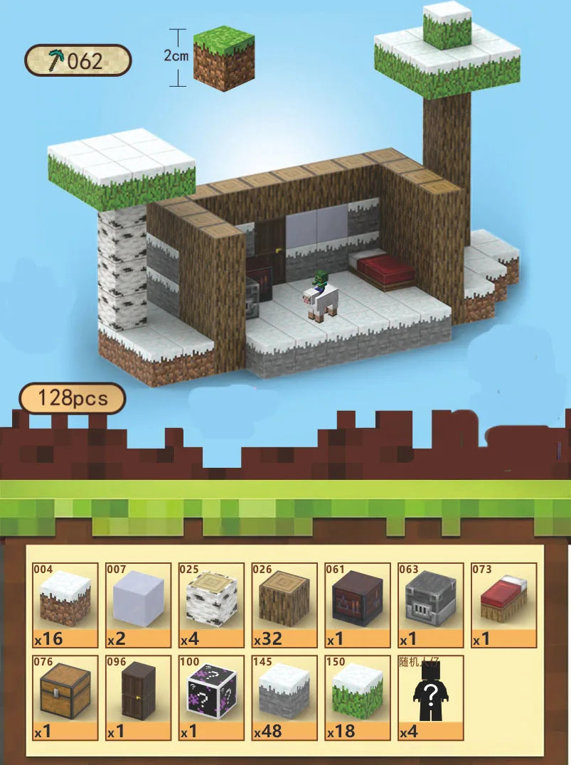 Magnetic Building Blocks Set for Kids Learning