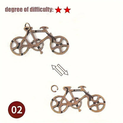 Intellectual Metal Puzzle – Mind Training Gift for All Occasions