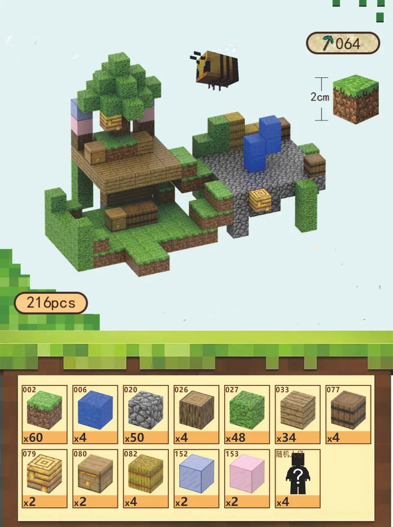 Magnetic Building Blocks Set for Kids Learning