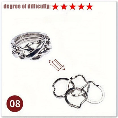 Intellectual Metal Puzzle – Mind Training Gift for All Occasions