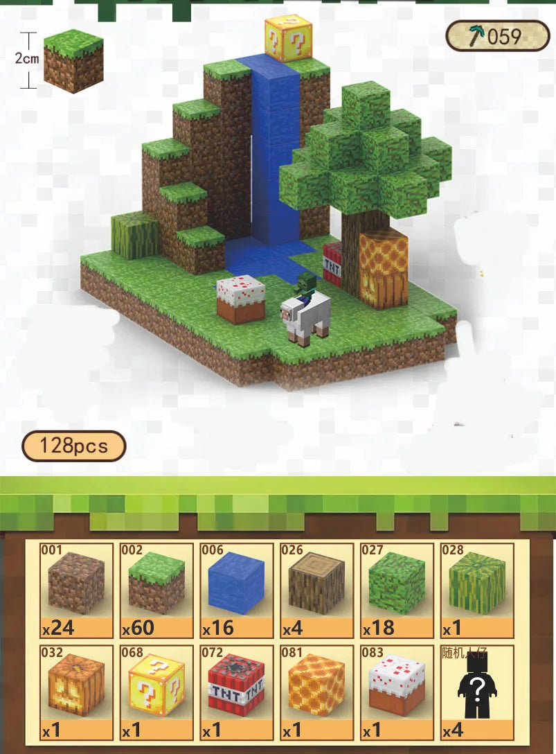 Magnetic Building Blocks Set for Kids Learning