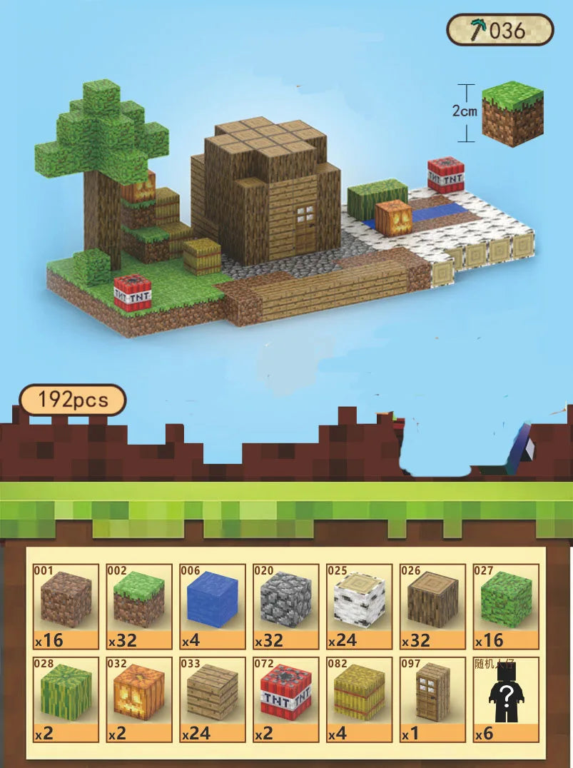 Magnetic Building Blocks Set for Kids Learning