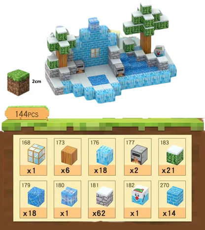 Magnetic Building Blocks Set for Kids Learning