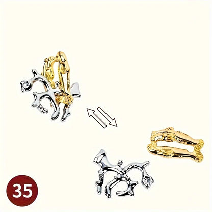 Intellectual Metal Puzzle – Mind Training Gift for All Occasions