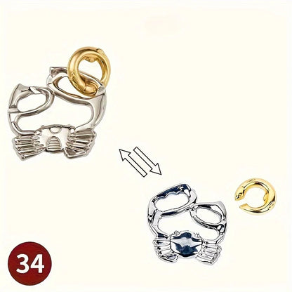 Intellectual Metal Puzzle – Mind Training Gift for All Occasions