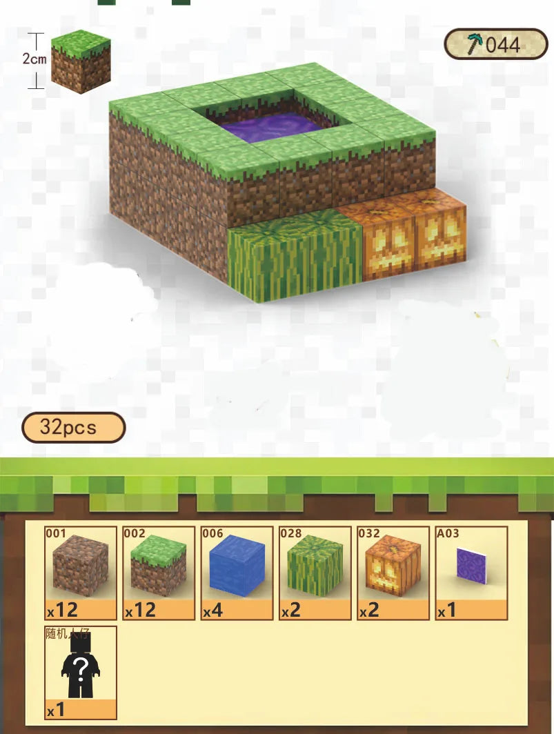 Magnetic Building Blocks Set for Kids Learning